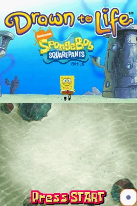 Drawn to Life - SpongeBob SquarePants Edition (Europe) (En,Fr,De,It,Nl) screen shot title